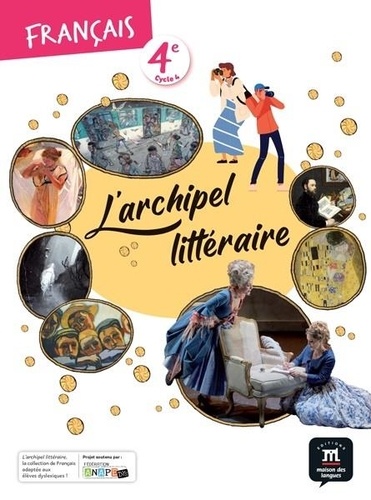 5BMDL8574535D20FranC3A7ais204e20L27archipel20littC3A9raire2020-20Livre20de20l27C3A9lC3A8ve.jpg Français 4e L'archipel littéraire - Livre de l'élève – Image 1