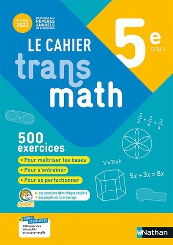 5BNAT1718895D20Cahier20Transmath205C3A820202220-20Cahier20de20l27C3A9lC3A8ve.jpg Cahier Transmath 5è 2022 - Cahier de l'élève – Image 1