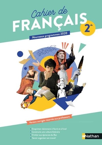 5BNAT1720985D20Cahier20de20FranC3A7ais20-202de202020.jpg Cahier de Français - 2de 2020 – Image 1