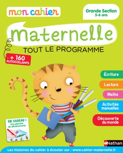 5BNAT1893075D20Mon20cahier20Maternelle20Grande20Section205-620ans2020-20Tout20le20programme.jpg Mon cahier Maternelle Grande Section 5-6 ans - Tout le programme – Image 1