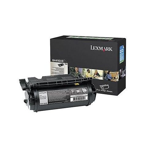 64416xe.jpg Toner LEXMARK Laserjet Noir Haute Capacité (Réf : 64416XE) – Image 1