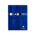 Cahier TP Clairefontaine 80 pages - 17*22 - 90 / 125 g - Piqué - Grands Carreaux