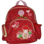 Mini Sac à dos Kimmidoll 13229 Rouge - Maternelle - Graffiti