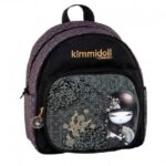 Mini Sac à dos Kimmidoll 15329 Noir - Maternelle - Graffiti