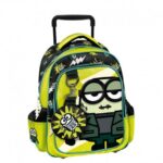 Mini Cartable à roulettes Minions Monster 194261 - Maternelle - Graffiti