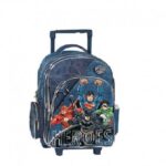 Cartable à roulettes Justice League Heroes 185751 - Graffiti