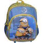 Mini Sac à dos Minions 3D Bleu 15440 - Maternelle - Graffiti