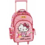 Cartable à roulettes Hello Kitty My Friend Rose 178251 - Graffiti