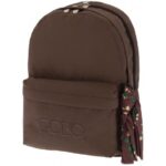 Sac à dos Polo Double Scarf - 2 Poches - Marron