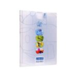 Cahier TP Polypro Calligraphe 96p - 24*32 - Transparent - 90g - Piqué - Grands Carreaux