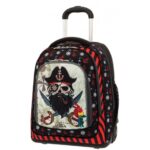 Cartable à roulettes Polo Belike Pirate - 2 Poches