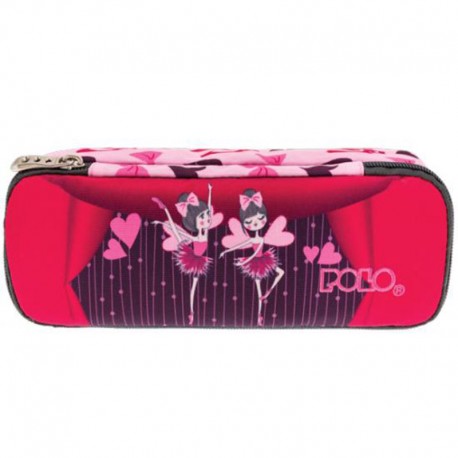 8549-large-default-1.jpg Trousse Ovale Polo Belike Ballerines - 2 Compartiments – Image 1