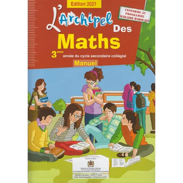 L’ARCHIPEL DES MATHS 3EME COLLEGE MANUEL  MAROC