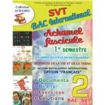 Achamel fascicule SVT 2 bac options Svt  biof 1 semestre