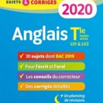 Annales Annabac 2020 Anglais Tle toutes séries LV1 et LV2: sujets et corrigés du bac Terminale toutes séries