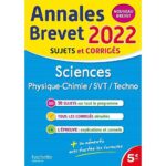 Annales Brevet - Sciences  - Physique-Chimie/SVT/Techno
