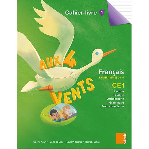 Aux20420vents20CE120-20Cahier-livre20120-20NE.jpg Aux 4 vents CE1 - Cahier-livre 1 - NE – Image 1