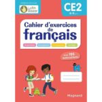 Cahier d'exercices de français CE2 - Avec 195 autocollants