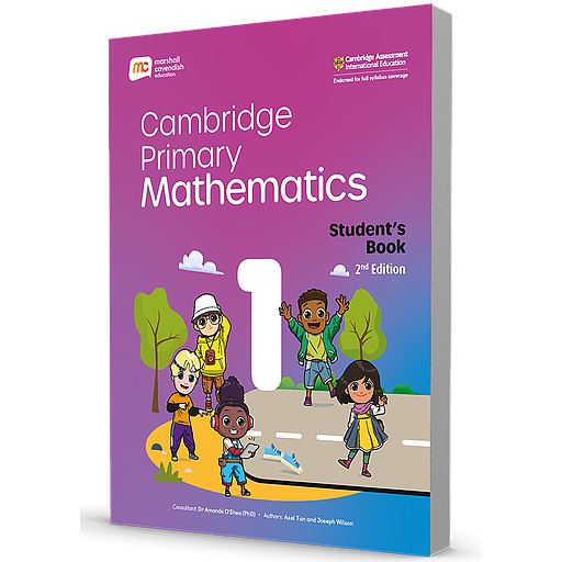 Cambridge20Primary20Mathematics20Textbook20120Student20Book202nd20Edition.png Cambridge Primary Mathematics Textbook 1 Student Book 2nd Edition – Image 1