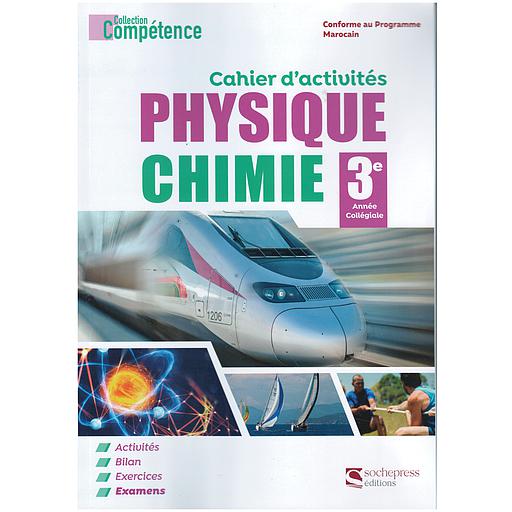Collection20CompC3A9tence20Cahier20d27activitC3A920Physique20Chimie20-203AC.jpg Collection Compétence Cahier d'activité Physique Chimie - 3AC – Image 1