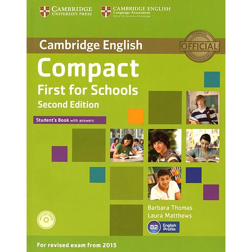 Compact20First20for20Schools2020-20Student27s20Book.jpg Compact First for Schools - Student's Book – Image 1