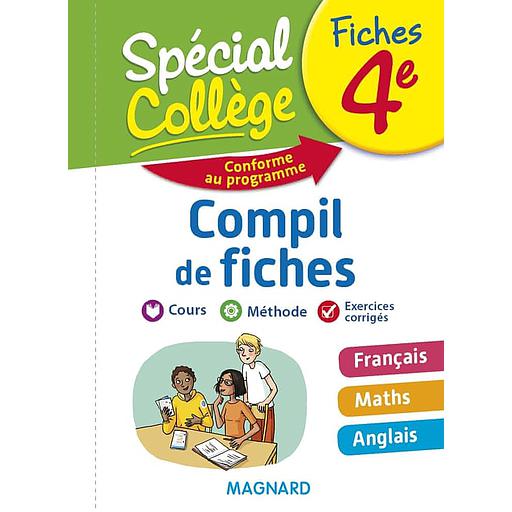 Compil20de20fiches204e20-20FranC3A7ais2C20Maths2C20Anglais.jpg Compil de fiches 4e - Français, Maths, Anglais – Image 1