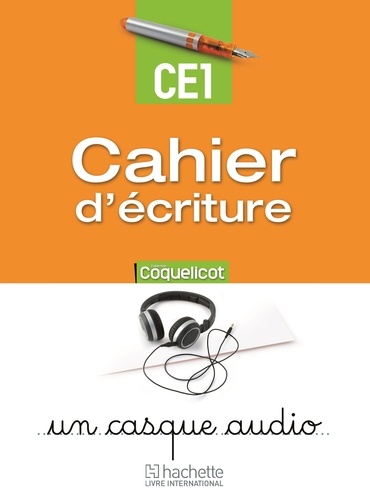 Coquelicot20CE120-20Cahier20d27C3A9criture.jpg Coquelicot CE1 - Cahier d'écriture – Image 1