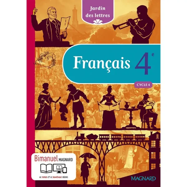 FRANCAIS JARDIN DES LETTRES 4° MANUEL