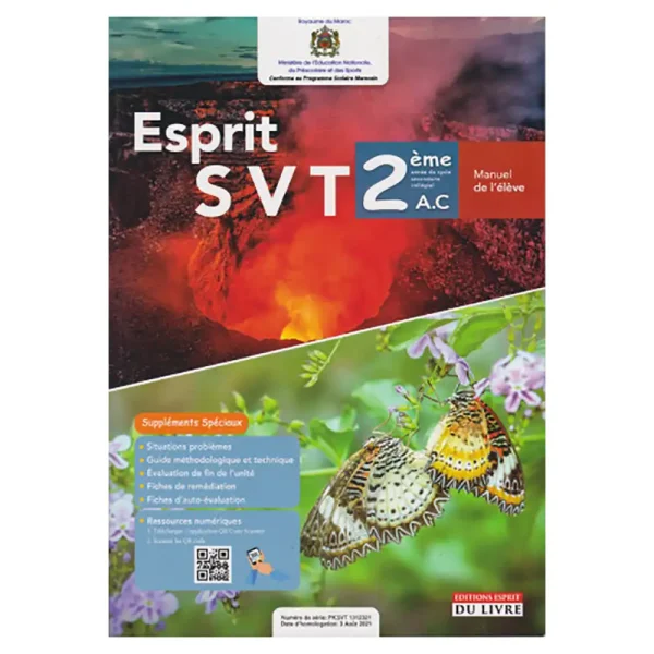 ESPRIT DE SVT 2 ANNEE COLLEGE