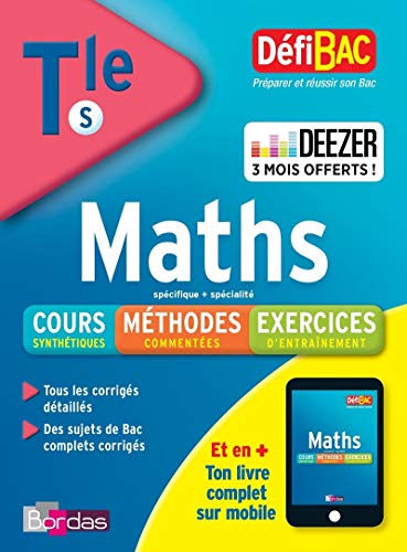 DC3A9fiBac20Cours-MC3A9thodes-Exos20Maths20Terminale20S.jpg DéfiBac Cours/Méthodes/Exos Maths Terminale S – Image 1