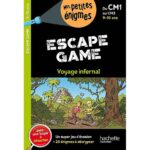 Escape game du CM1 au CM2 - Cahier de vacances, avec une loupe à détacher