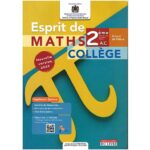 Esprit de Maths 2ème année collège - Manuel