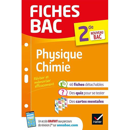 Fiches20Bac20-20Physique-Chimie202de.jpg Fiches Bac - Physique-Chimie 2de – Image 1