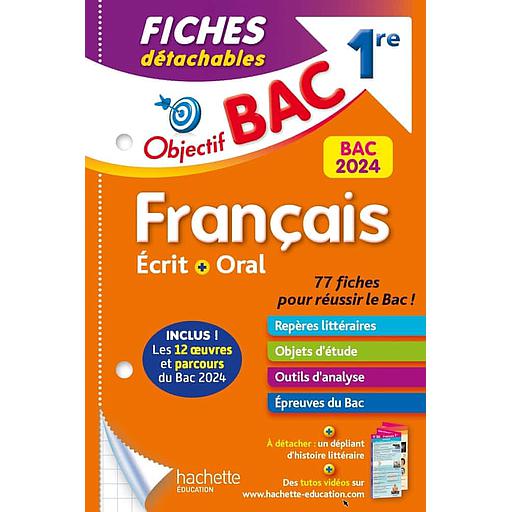 FranC3A7ais20C3A9crit20et20oral201re2020-20Fiches20dC3A9tachables.jpg Français écrit et oral 1re - Fiches détachables – Image 1