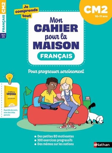 FranC3A7ais20CM220-20Mon20cahier20pour20la20maison.jpg Français CM2 - Mon cahier pour la maison – Image 1