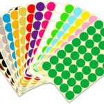 Etiquette Ronde 20mm en Couleurs FOSKA