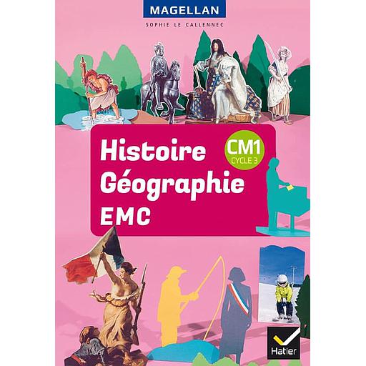 Histoire-GC3A9ographie-EMC20CM12020-20Livre20C3A9lC3A8ve.jpg Histoire-Géographie-EMC CM1 - Livre élève. Avec un Atlas de géographie – Image 1