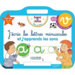 J'écris les lettres minuscules et j'apprends les sons  - Avec un feutre effaçable