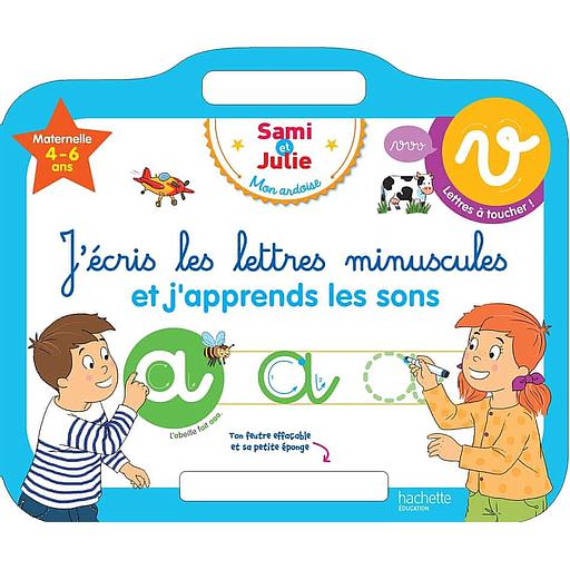 J27C3A9cris20les20lettres20minuscules20et20j27apprends20les20sons2020-20Avec20un20feutre20effaC3A7able.jpg J'écris les lettres minuscules et j'apprends les sons - Avec un feutre effaçable – Image 1