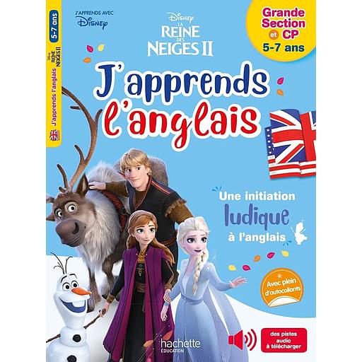 J27apprends20l27anglais20Disney20La20Reine20des20Neiges20II2020-20Grande20section20et20CP.jpg J'apprends l'anglais Disney La Reine des Neiges II - Grande section et CP – Image 1