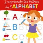J'apprends les lettres de l'alphabet  - Couverture rouge