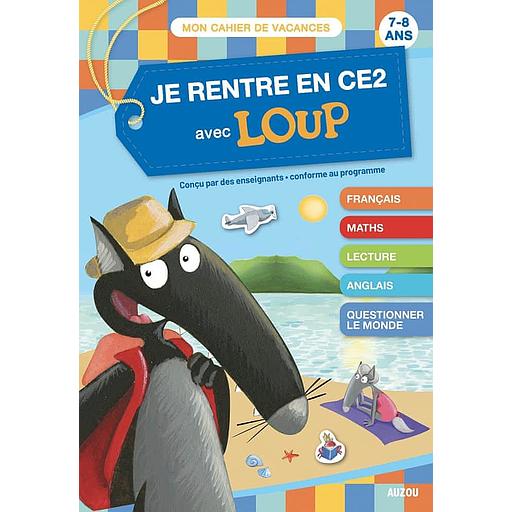 Je20rentre20en20CE220avec20Loup20-207-820ans2C20du20CE120au20CE2.jpg Je rentre en CE2 avec Loup - 7-8 ans, du CE1 au CE2 – Image 1