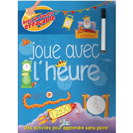 Joue20avec20L27heure20-20Avec20un20feutre20effaC3A7able.jpg Joue avec L'heure - Avec un feutre effaçable – Image 1