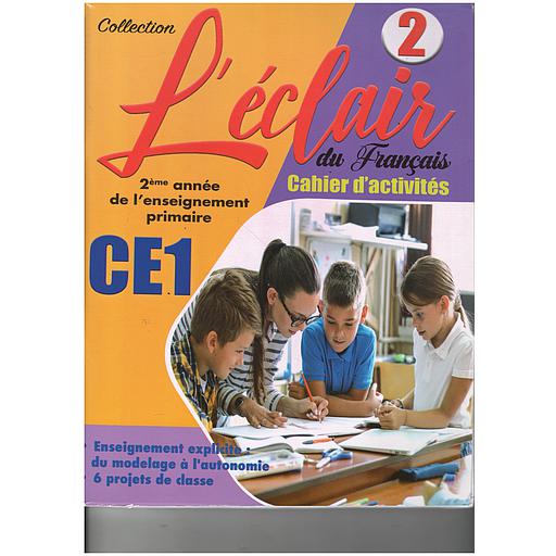 L27C3A9clair20du20FranC3A7ais20CE120-20Cahier20d27activitC3A9202.jpg L'éclair du Français CE1 - Cahier d'activité 2 – Image 1