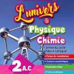 L'univers de Physique-Chimie 2AC - Manuel de l'élève 2021 (Homologué)