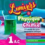 L'univers de physique-Chimie 1AC - Manuel de l'élève 2021 (Homologué)