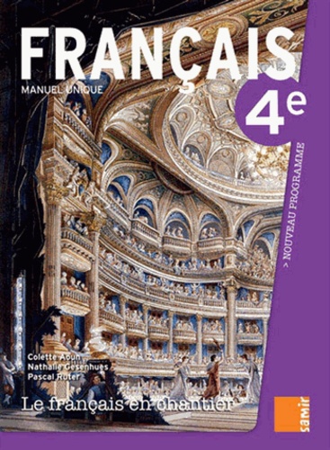 Le20franC3A7ais20en20chantier204e2020-20Le20livre.jpg Le français en chantier 4e - Le livre – Image 1