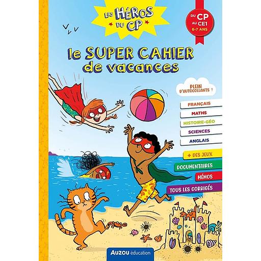 Le20super20cahier20de20vacances20-20Du20CP20au20CE1.jpg Le super cahier de vacances - Du CP au CE1 – Image 1