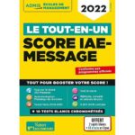 Le tout-en-un Score IAE-MESSAGE  - 12 tests blancs