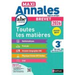 MAXI ANNALES BREVET: Brevet 3e toutes les matières Maxi Annales